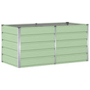 Plantekasse Grøn 160 x 80 x 75 cm Stål