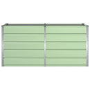 Plantekasse Grøn 160 x 80 x 75 cm Stål