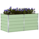 Plantekasse Grøn 160 x 80 x 75 cm Stål