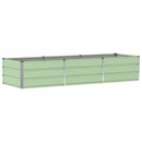 Plantekasse Grøn 240 x 80 x 45 cm Stål