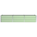 Plantekasse Grøn 240 x 80 x 45 cm Stål