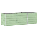 Plantekasse Grøn 240 x 80 x 75 cm Stål