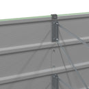 Plantekasse Grøn 320 x 80 x 45 cm Stål