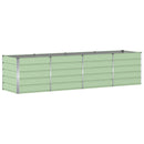 Plantekasse Grøn 320 x 80 x 75 cm Stål