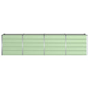 Plantekasse Grøn 320 x 80 x 75 cm Stål