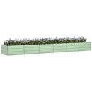 Plantekasse Grøn 480 x 80 x 45 cm Stål