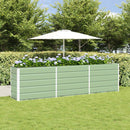 Plantekasse Pastel Grøn 290 x 50 x 75 cm Galvaniseret stål