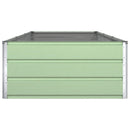 Plantekasse Pastel Grøn 290 x 100 x 45 cm Galvaniseret stål