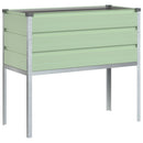 Plantekasse Pastelgrøn 100 x 45 x 90 cm Galvaniseret stål