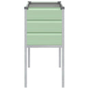 Plantekasse Pastelgrøn 100 x 45 x 90 cm Galvaniseret stål
