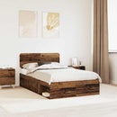 Sengestel Gammelt træ 120 x 190 cm Massiv fyrretræ