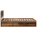 Sengestel Gammelt træ 120 x 190 cm Massiv fyrretræ