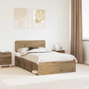 Sengestel Artisan eg 120 x 190 cm Massiv fyrretræ