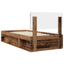 Sengestel Gammelt træ 90 x 190 cm Massiv fyrretræ