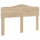 Sengestel med hovedgærde Sonoma 140 x 190 cm Massiv fyrretræ