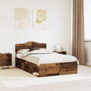 Sengestel Gammelt træ 135 x 190 cm Massiv fyrretræ