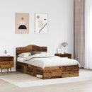 Sengestel Gammelt træ 135 x 190 cm Massiv fyrretræ