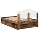 Sengestel Gammelt træ 135 x 190 cm Massiv fyrretræ