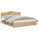Opbevaringsseng Sonoma eg 180 x 200 cm Konstrueret træ