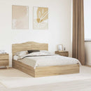 Opbevaringsseng Sonoma eg 160 x 200 cm Konstrueret træ