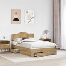 Sengestel Artisan Egetræ 120 x 190 cm Konstrueret træ