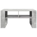 Sofabord Beton Grå 92 x 53 x 45 cm Konstrueret træ