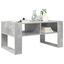 Sofabord Beton Grå 92 x 53 x 45 cm Konstrueret træ