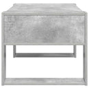 Sofabord Beton Grå 92 x 53 x 45 cm Konstrueret træ