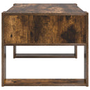 Sofabord Røget eg 92 x 53 x 45 cm Konstrueret træ