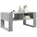 Sofabord Grå Sonoma 92 x 53 x 45 cm Konstrueret træ