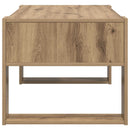 Sofabord Artisan Egetræ 92 x 53 x 45 cm Konstrueret træ