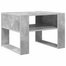 Sofabord Beton Grå 66 x 53 x 45 cm Konstrueret træ