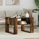 Sofabord Røget eg 66 x 53 x 45 cm Konstrueret træ