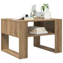 Sofabord Artisan Egetræ 66 x 53 x 45 cm Konstrueret træ