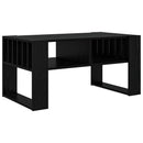 Sofabord Sort eg 92 x 49,5 x 45 cm Konstrueret træ