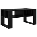 Sofabord Sort eg 92 x 49,5 x 45 cm Konstrueret træ