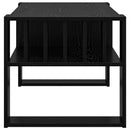 Sofabord Sort eg 92 x 49,5 x 45 cm Konstrueret træ
