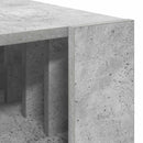 Sofabord Beton Grå 92 x 49,5 x 45 cm Konstrueret træ