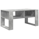 Sofabord Beton Grå 92 x 49,5 x 45 cm Konstrueret træ