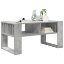 Sofabord Beton Grå 92 x 49,5 x 45 cm Konstrueret træ