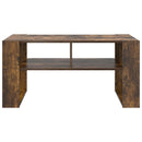 Sofabord Røget eg 92 x 49,5 x 45 cm Konstrueret træ