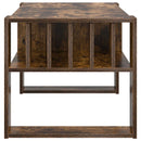 Sofabord Røget eg 92 x 49,5 x 45 cm Konstrueret træ