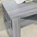 Sofabord Grå Sonoma 92 x 49,5 x 45 cm Konstrueret træ