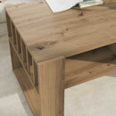 Sofabord Artisan Egetræ 92 x 49,5 x 45 cm Konstrueret træ