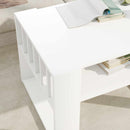 Sofabord Hvid 66 x 49,5 x 45 cm Konstrueret træ