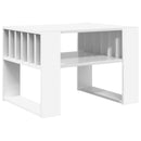 Sofabord Hvid 66 x 49,5 x 45 cm Konstrueret træ