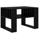 Sofabord Sort eg 66 x 49,5 x 45 cm Konstrueret træ