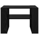 Sofabord Sort eg 66 x 49,5 x 45 cm Konstrueret træ