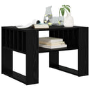 Sofabord Sort eg 66 x 49,5 x 45 cm Konstrueret træ