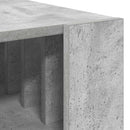 Sofabord Beton Grå 66 x 49,5 x 45 cm Konstrueret træ